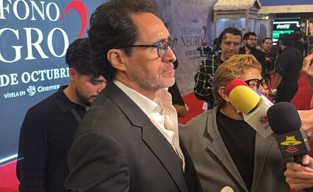 Demian Bichir Estuvo en la CDMX para presentar Teléfono negro 2. Foto: César González/ EL UNIVERSAL.