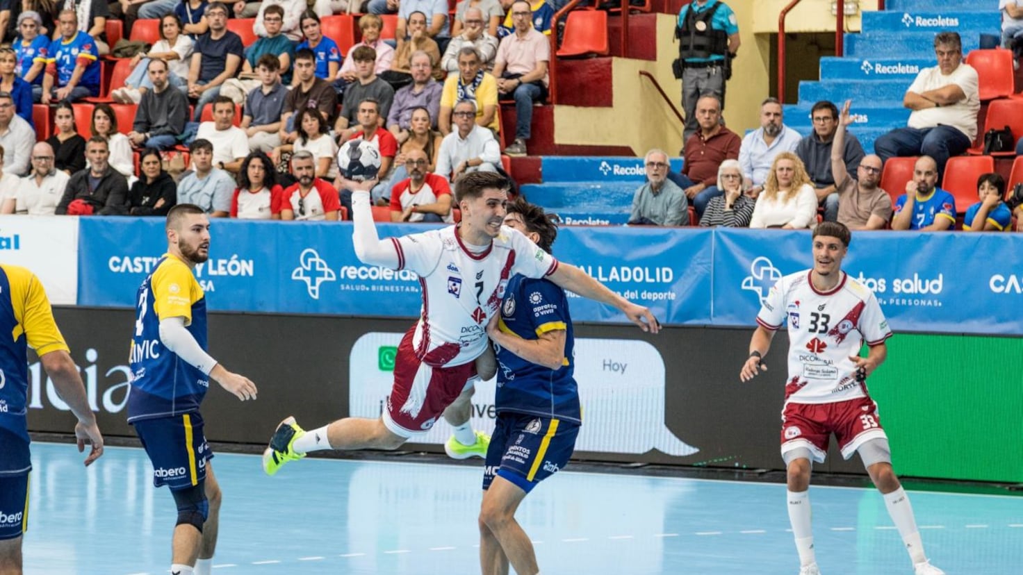 Patrocinador, renovación, y victoria a domicilio del Logroño en Valladolid