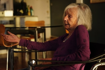 Beatriz Sarlo, durante una entrevista