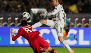 La avivada de Franco Mastantuono que terminó en penal y le dio el primer gol al Real Madrid en Kazajistán por la Champions League