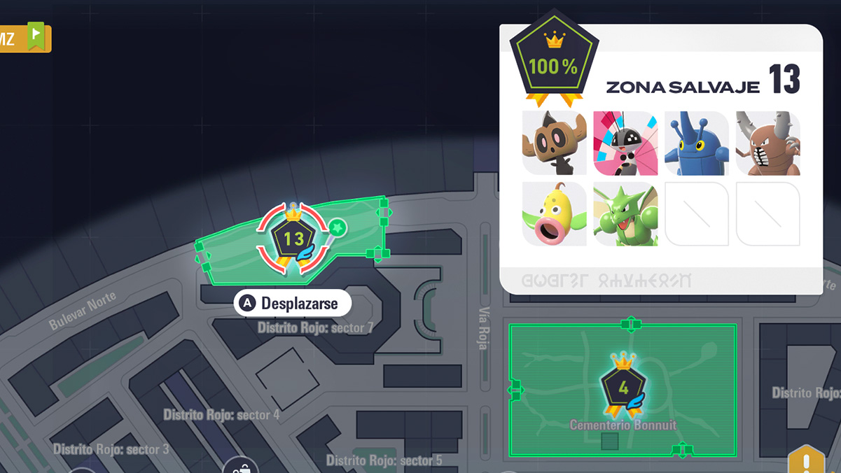 Guía de la Zona Salvaje 13 de Leyendas Pokémon: Z-A