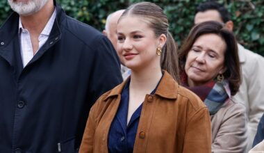 La princesa Leonor apuesta por estilo parisino en Valdesoto, Pueblo Ejemplar 2025, con chaqueta de ante 'vintage', mono vaquero y su piercing de diamante
