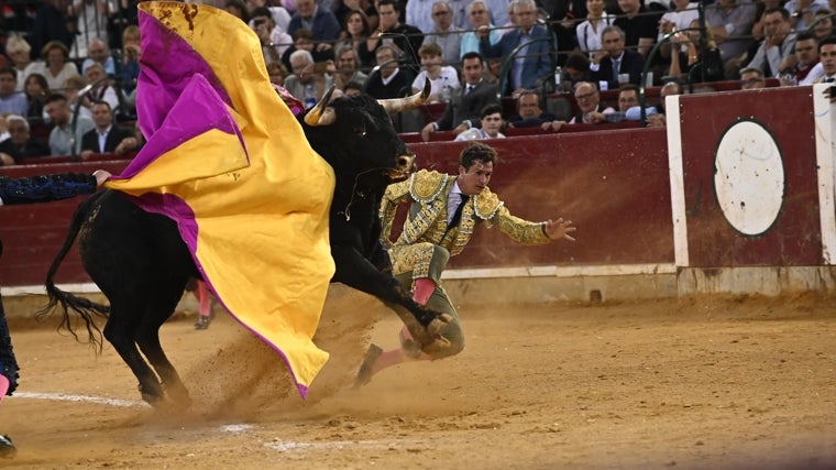 Instantes del volteretón de Luque