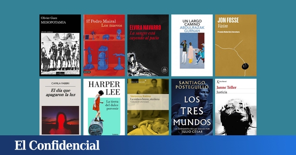 10 libros imprescindibles de octubre de 2025