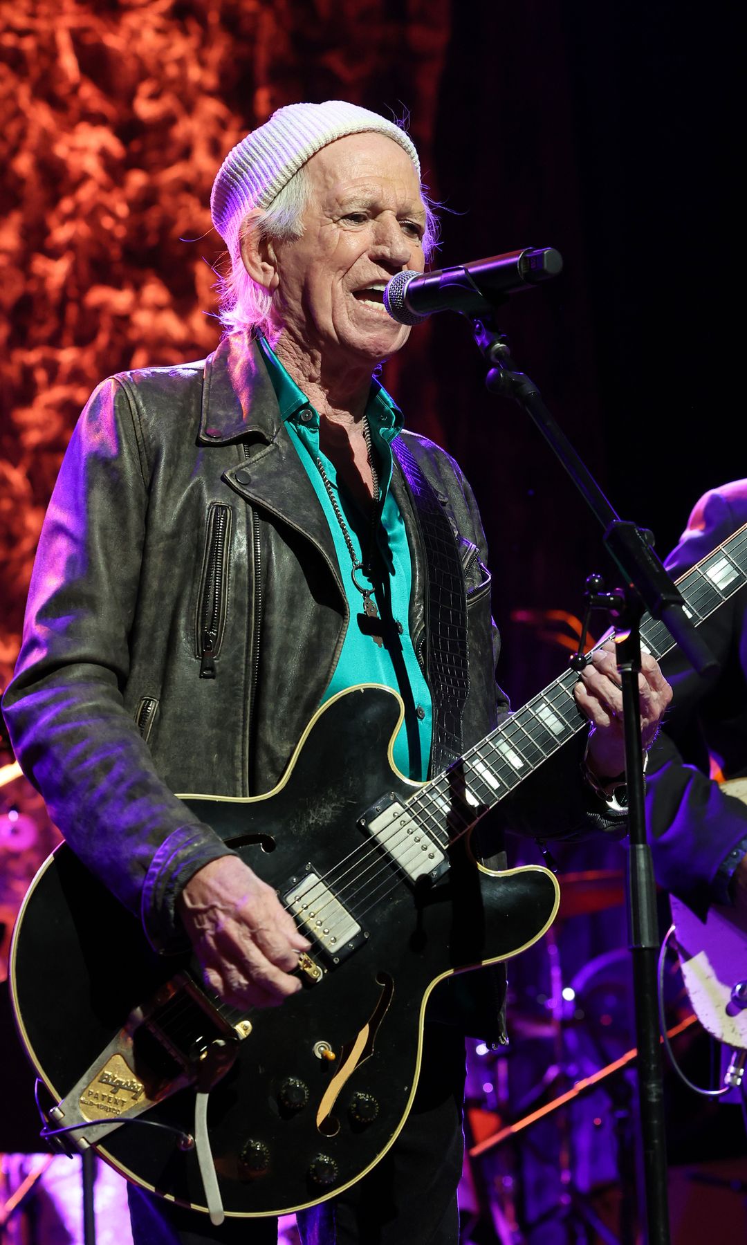 Keith Richards actuando