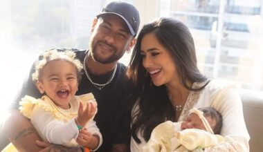 Mavie, la hija mayor de Neymar y Bruna Biancardi, pasa el día de su cumpleaños con una lesión en el brazo