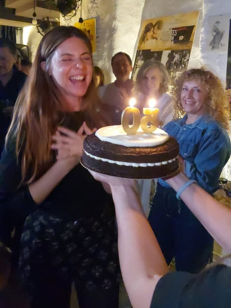 Manuela Velasco celebra su 50 cumpleaños