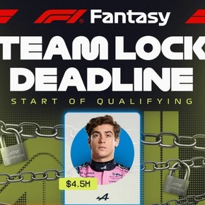 Cuánto cotiza Franco Colapinto en el Fantasy de la Fórmula 1, cómo va en esa tabla y quién es el único piloto en negativo