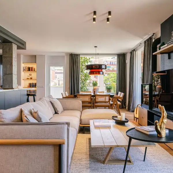 Abrir espacios en casa para disfrutar de un interior más flexible es una buena idea cuando llega la jubilación