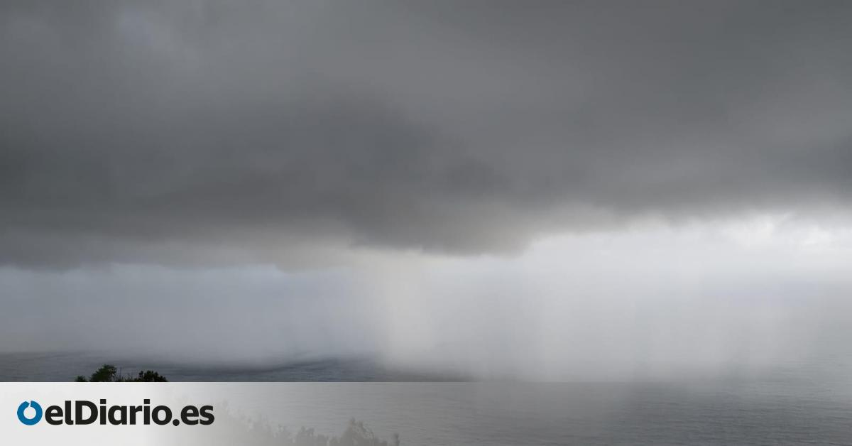 Lluvias fuertes este viernes en tres islas de Canarias, con posibles tormentas