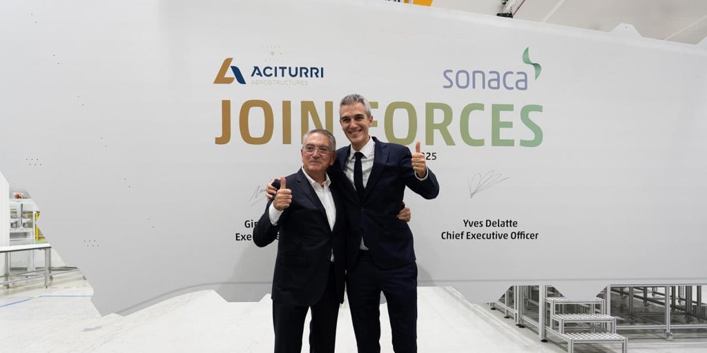 La belga Sonaca entra en Aciturri para crear un gigante de la construcción aeronáutica