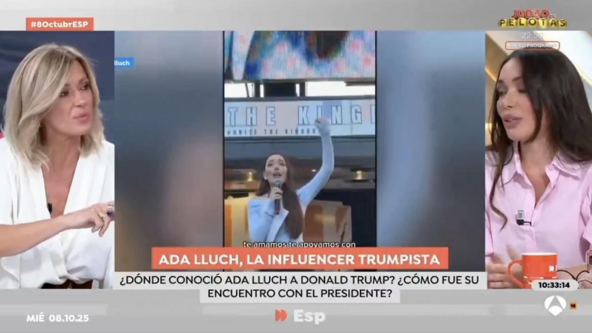 Susanna Griso responde fuera de plató a Ada Lluch, que afirma que la han echado de 'Espejo Público'