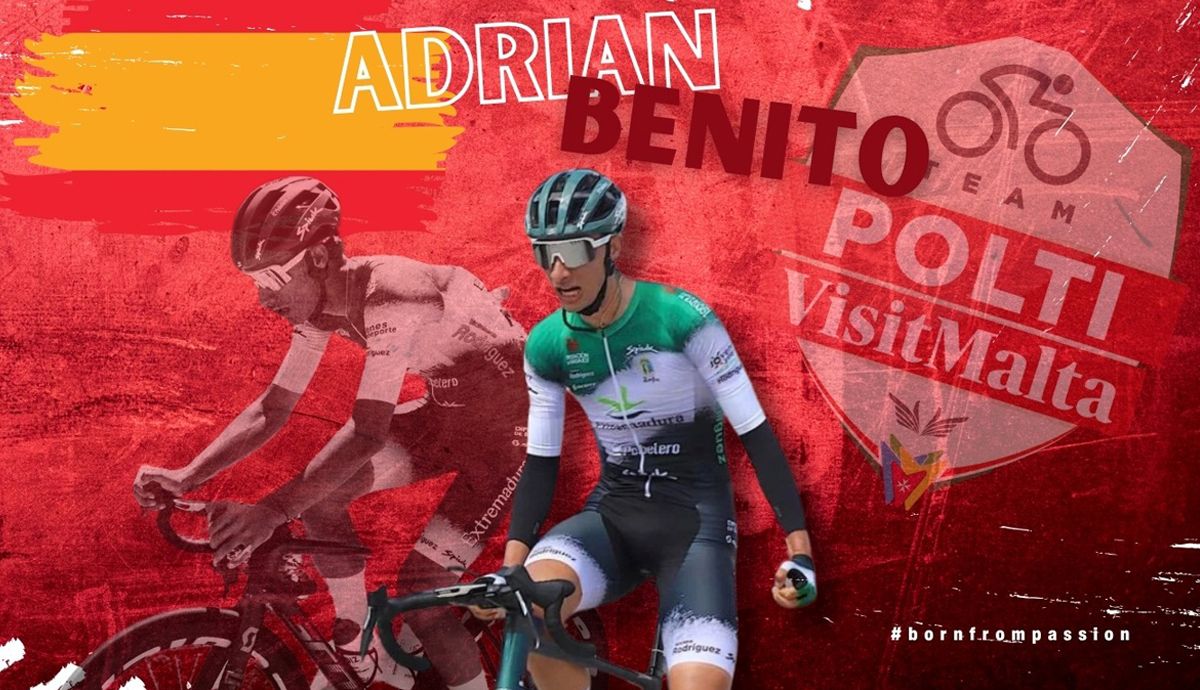 Adrián Benito, primer fichaje del Polti VisitMalta para 2026