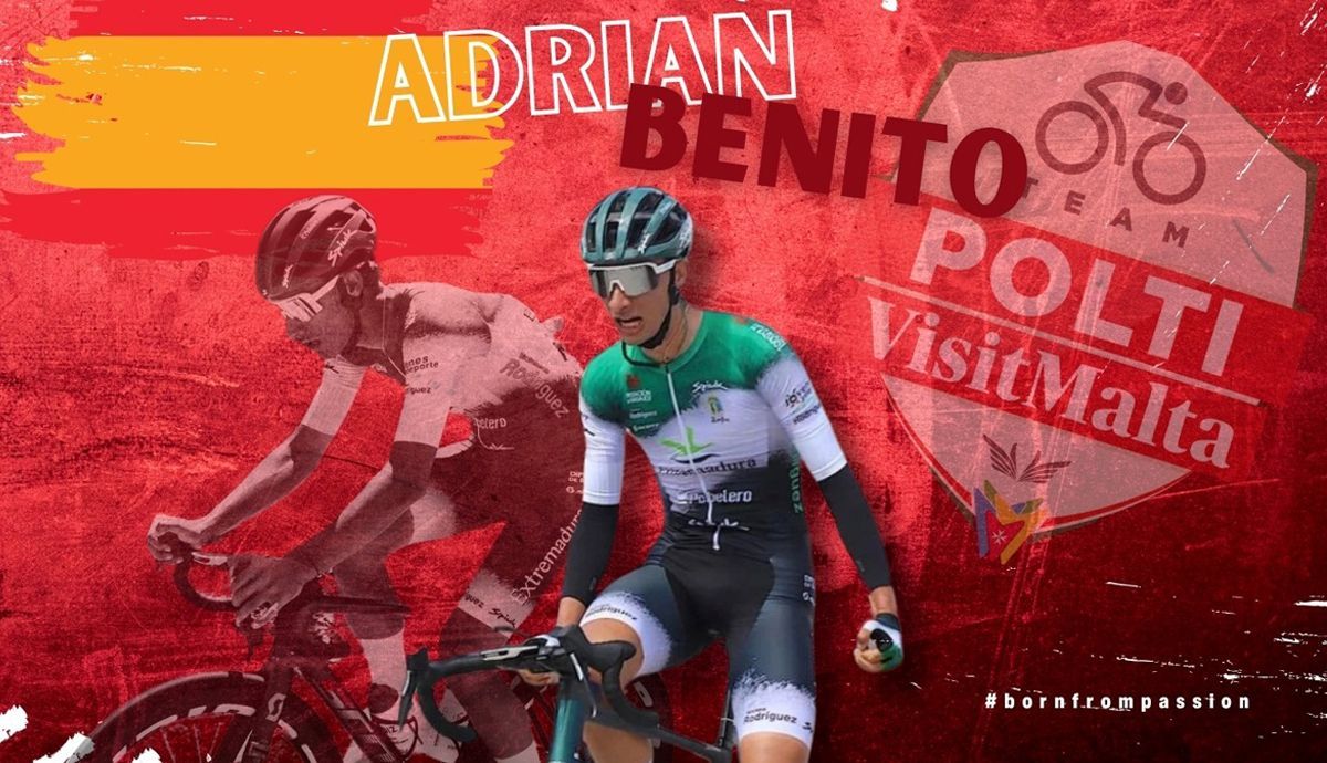 Adrián Benito, primer fichaje del Polti VisitMalta para 2026