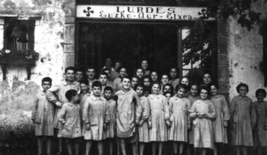 Del horror de la guerra al calor del refugio Lourdes Euzko Aur-Etxea