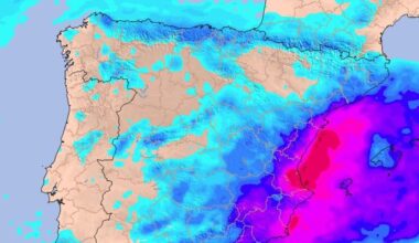 avisos rojos y naranjas por fuertes lluvias en estas zonas