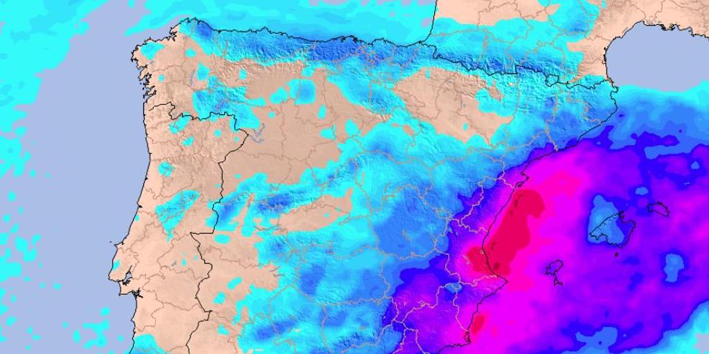 avisos rojos y naranjas por fuertes lluvias en estas zonas