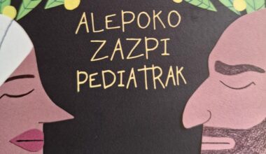 'Alepoko zazpi pediatrak' es la última obra del escritor ermuarra Txabi Arnal