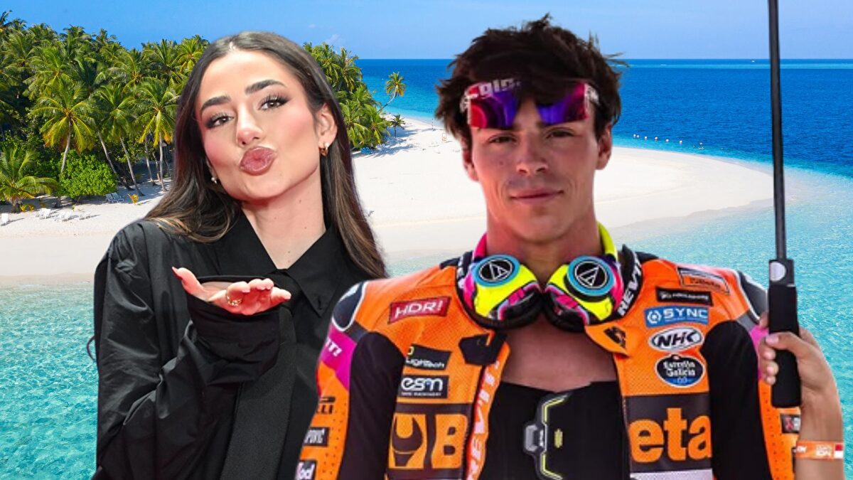 Lola Lolita y el piloto Alonso López confirman su relación con unas imágenes de su romántico viaje a las Maldivas