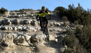 El impresionante descenso de un ciclista de élite por las Planas de Cadrete: "Conozco cada piedra"