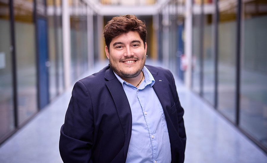 Álvaro Saavedra, en la UPNA.