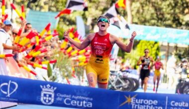 Ana Carballo gana la Copa de Europa de Triatlón 2025 de Ceuta con cuatro de seis medallas para españoles