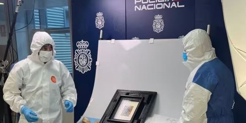 El 'picasso' encontrado en Madrid nunca salió del edificio porque lo recogió una vecina pensando que era un paquete