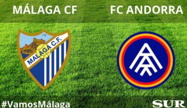 Larrubia anota su primer gol de la temporada y adelanta al Málaga (1-0)