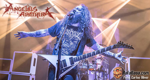 Crónica y fotos de ANGELUS APATRIDA + TERMINAL VIOLENCE + WHITEDEMON en Barcelona