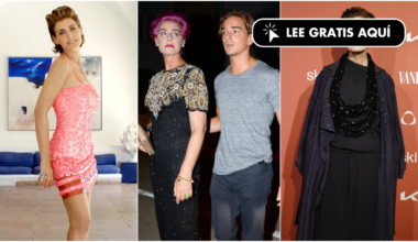 hijo con Lequio, su dolencia y musa de Armani