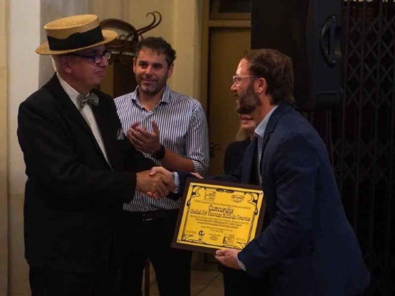 Nombraron a Concordia como “Ciudad Art Nouveau de América 2025”