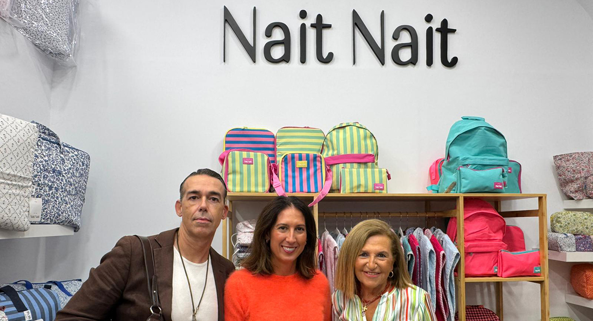 Nait Nait celebra hoy una jornada de ventas especiales en El Puerto de Santa María tras la visita del teniente de alcalde David Calleja