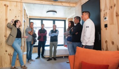 Fotos | Así es por dentro el edificio modular construido en el centro de Zaragoza