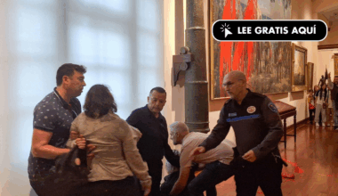 La familia del pintor del cuadro de Colón, «escandalizada» y «dolida» por el ataque