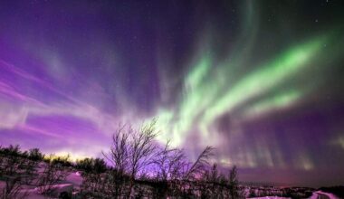 Alerta de la Aemet por una tormenta solar: las auroras boreales llegan a España