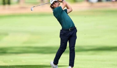 Ángel Ayora, durante la tercera jornada del Open de España. © Open de España presented by Madrid