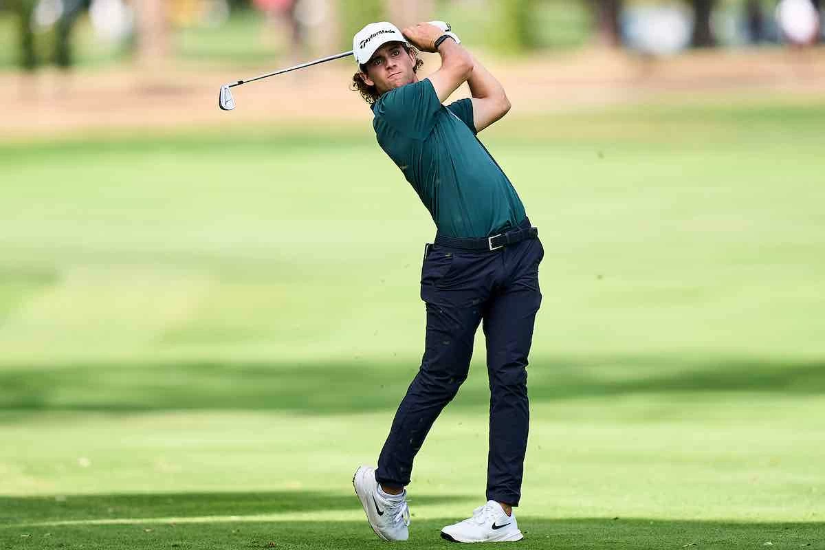 Ángel Ayora, durante la tercera jornada del Open de España. © Open de España presented by Madrid
