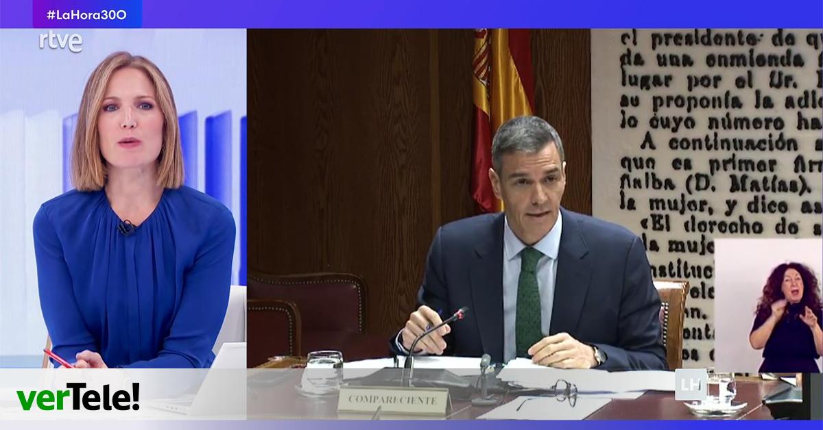 La 1 de RTVE arrasó con más del 20% como cadena preferida para seguir la comparecencia de Sánchez en el Senado