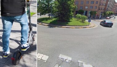 El peligro de circular sin casco: en la UCI un vecino de Pamplona de 38 años tras caer de su patinete