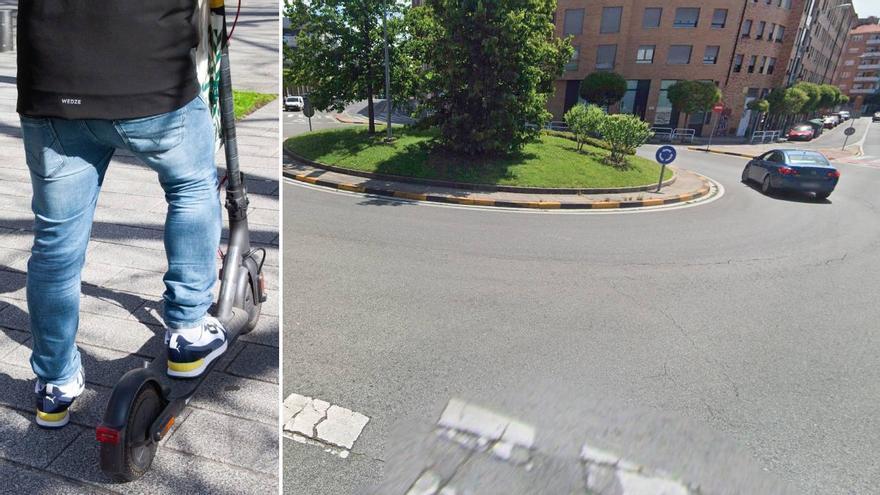 El peligro de circular sin casco: en la UCI un vecino de Pamplona de 38 años tras caer de su patinete