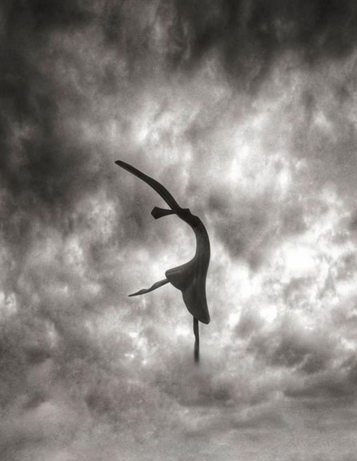 La fotografía de la figura de una bailarina, premiada en la categoría de Libre Creación. | RAFER