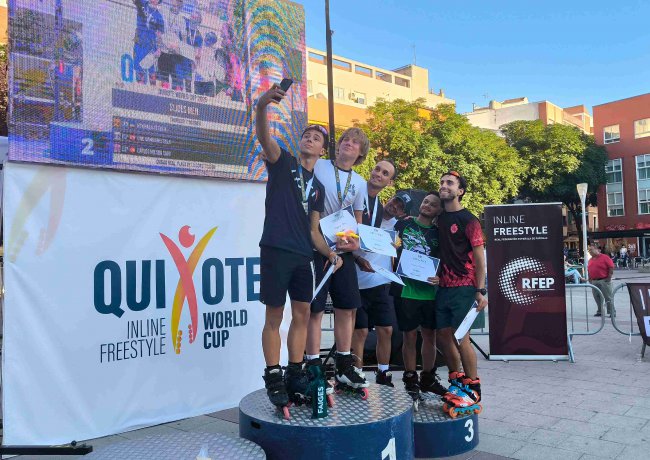 Ciudad Real acoge la Quixote World Cup de Patinaje Freestyle con record de participación internacional