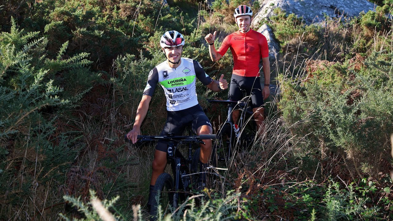 Un dúo que escala podios a pedaladas