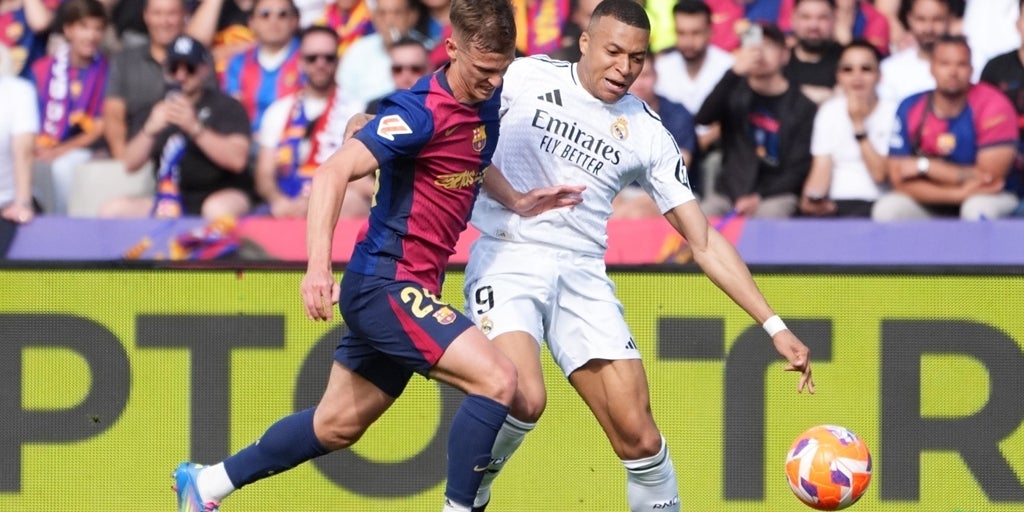 Real Madrid - Barcelona: horario, canal de televisión y dónde ver en televisión y online el partido de la Liga hoy