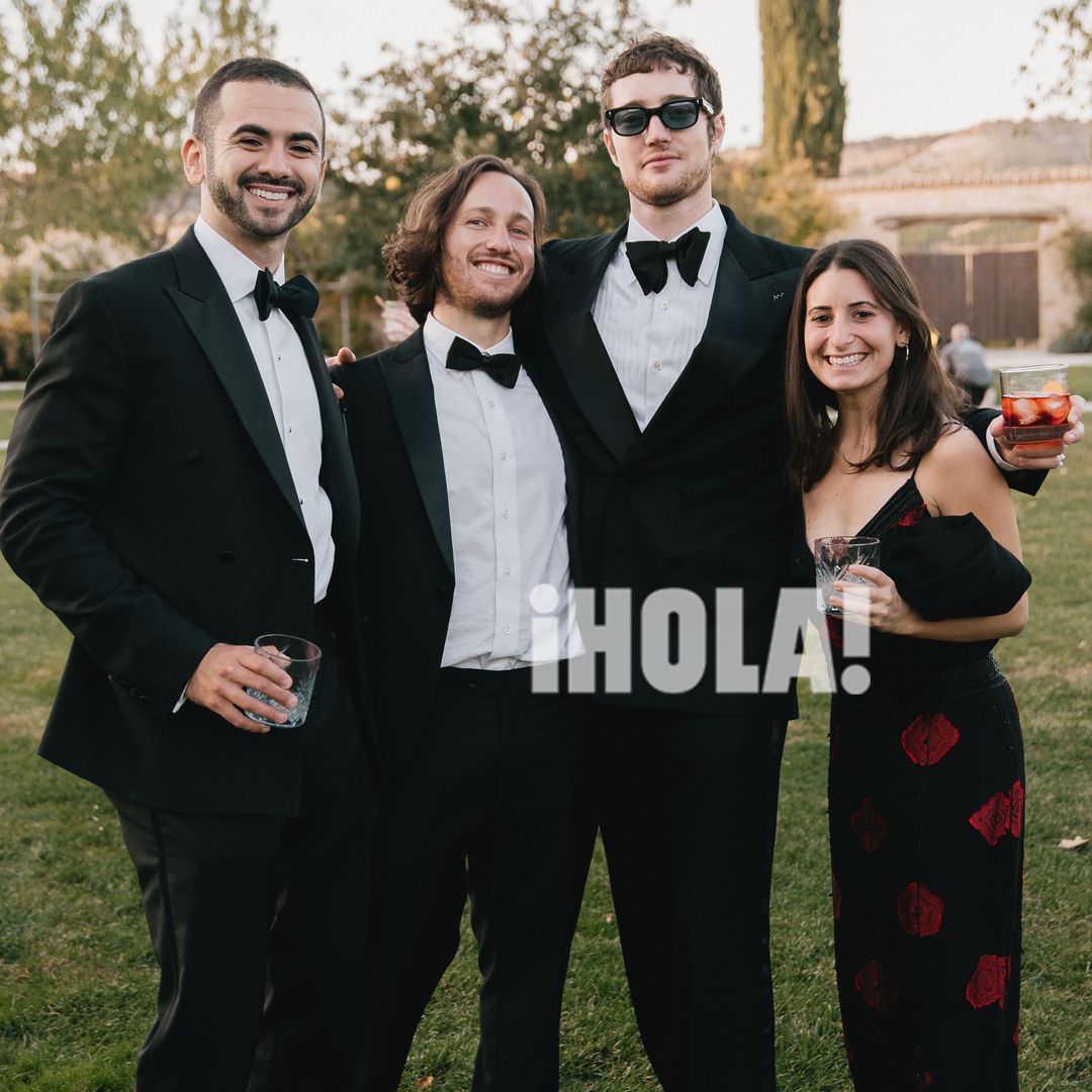 Varios de los invitados llegados desde Estados Unidos