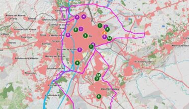 del Centro de la capital a Entrenúcleos