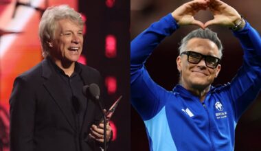 Así suena la colaboración de Bon Jovi con Robbie Williams