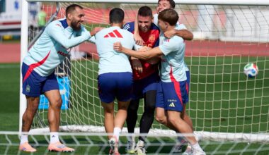 Borja Iglesias: «Ojalá se metan delante de una portería con una bandera de Palestina cuando vaya a chutar yo y anulen el gol»