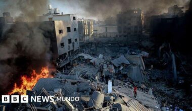 El plan de paz de Trump para Gaza "ignora los intereses del pueblo palestino", le dice un dirigente de Hamás a la BBC