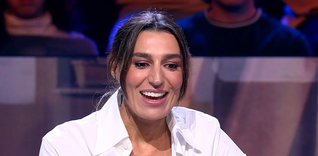 Eugenia Osborne en el plató de 'De Viernes'